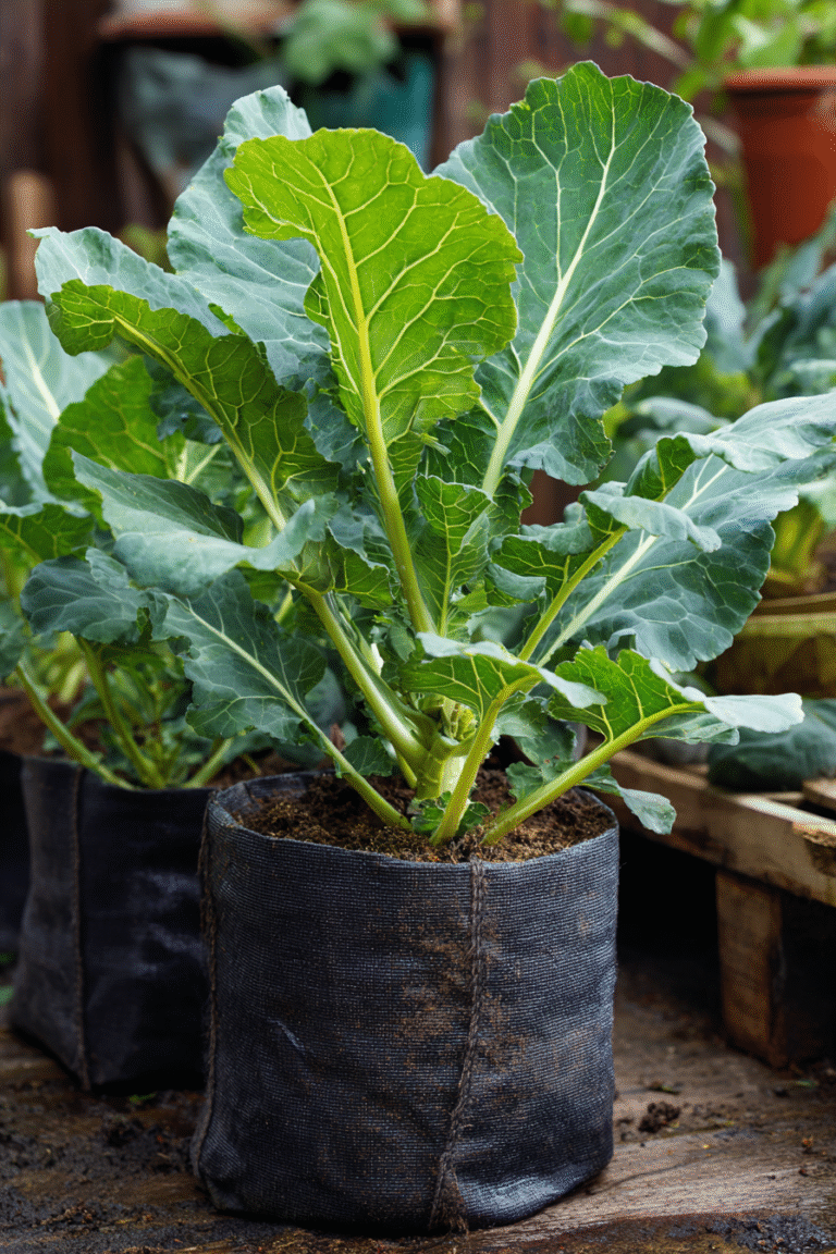 Learn How to Grow Collard Greens in Containers Step by Step (From Seed ...
