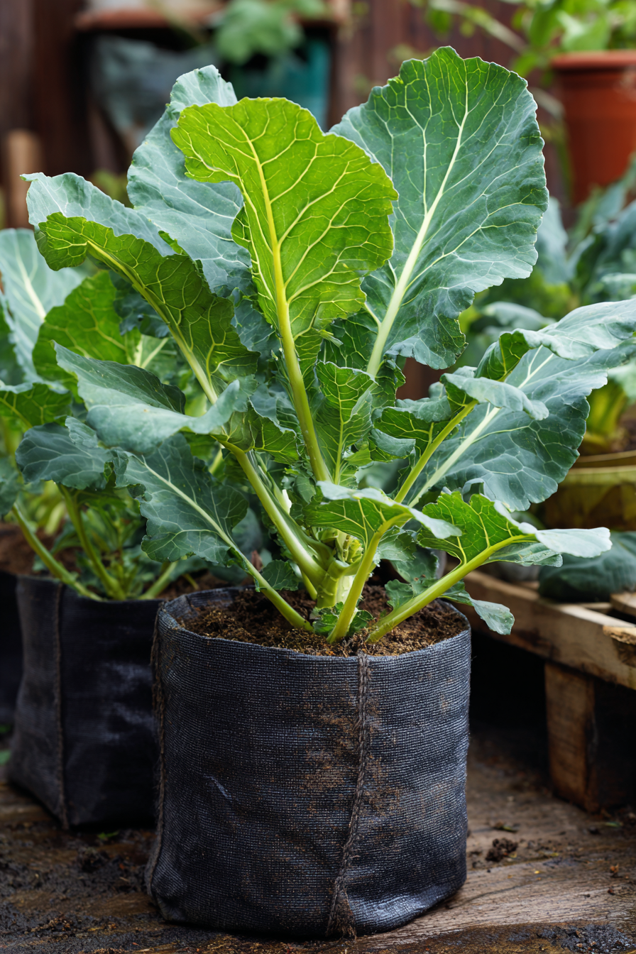 Learn How to Grow Collard Greens in Containers Step by Step (From Seed ...